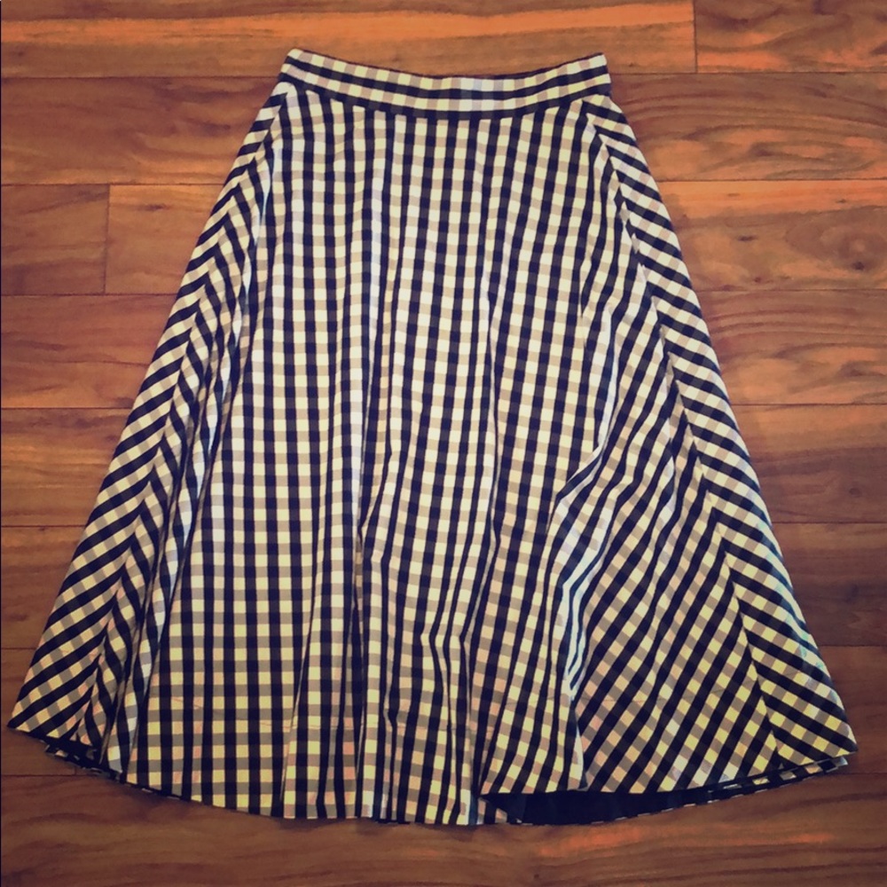 Kate spade gingham skirt